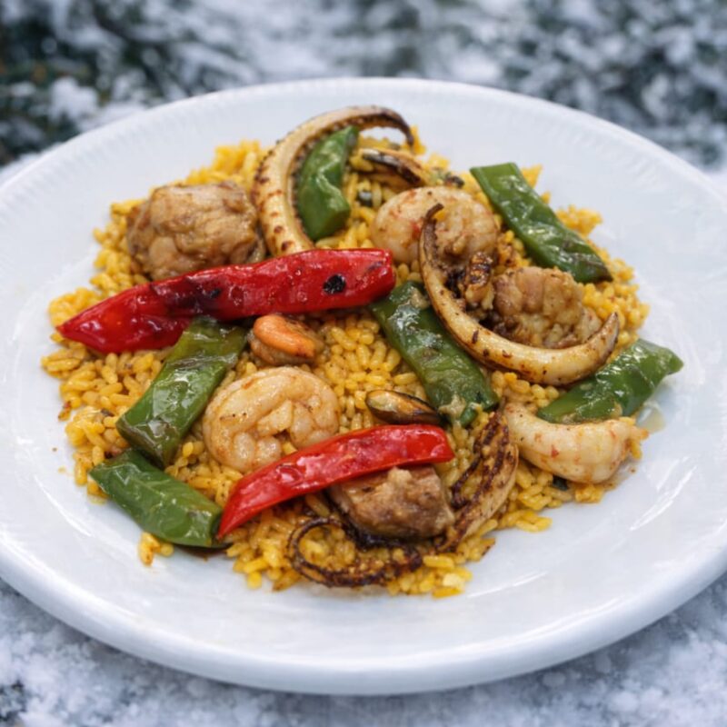 Paella Valenciana-Mixta
