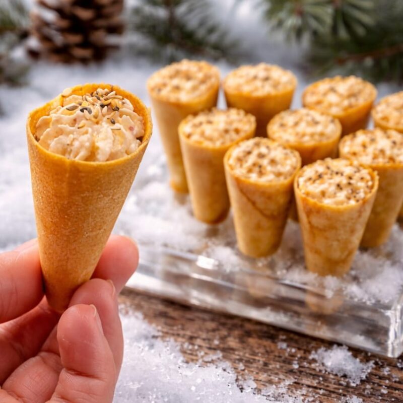 Mini Cucuruchos de Cangrejo