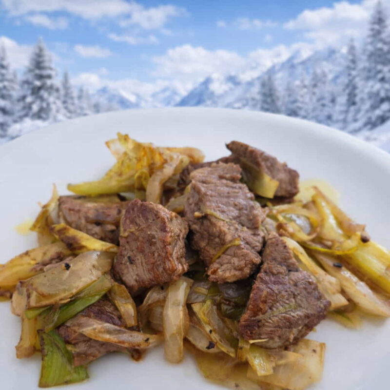 Salteado de Solomillo de Ternera